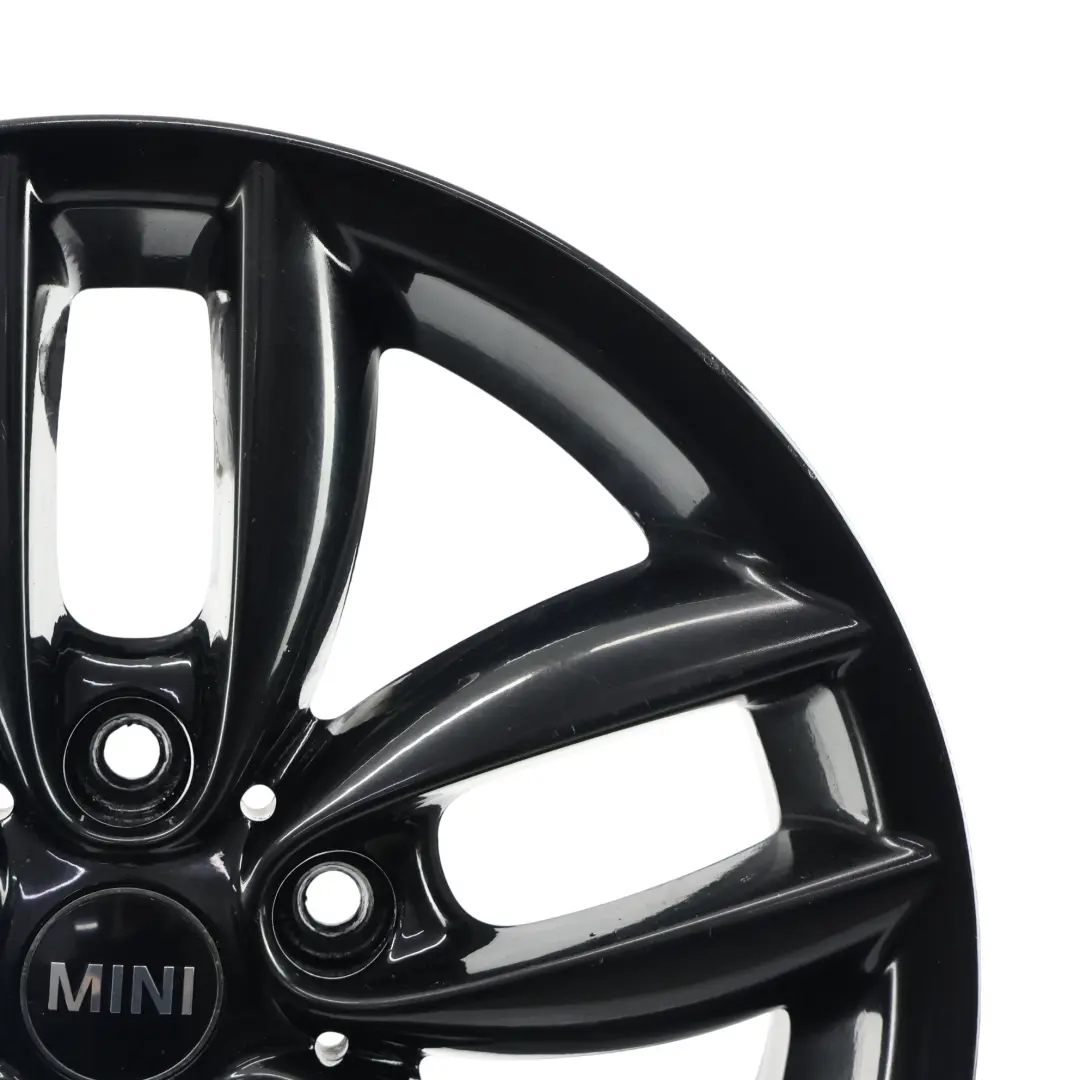 Mini Cooper R60 R61 Jante Alliage Noir 17 Pouces 7J ET:50 5 Branches Doubles 124 - SKU 9803726-5 - Numéro de pièce 9803726