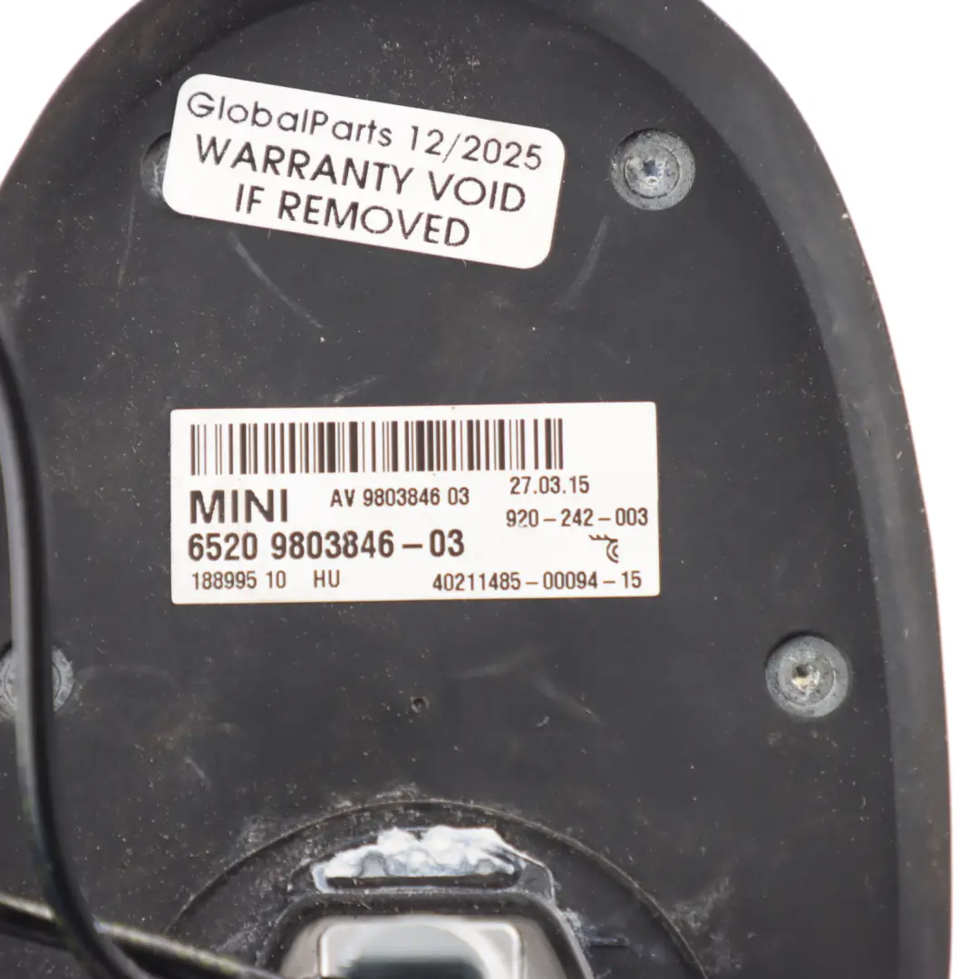 Mini Countryman R58 R60 R61 Antena Dachowa Dachu Radia - SKU 9803846-1 - Numer Części 9803846