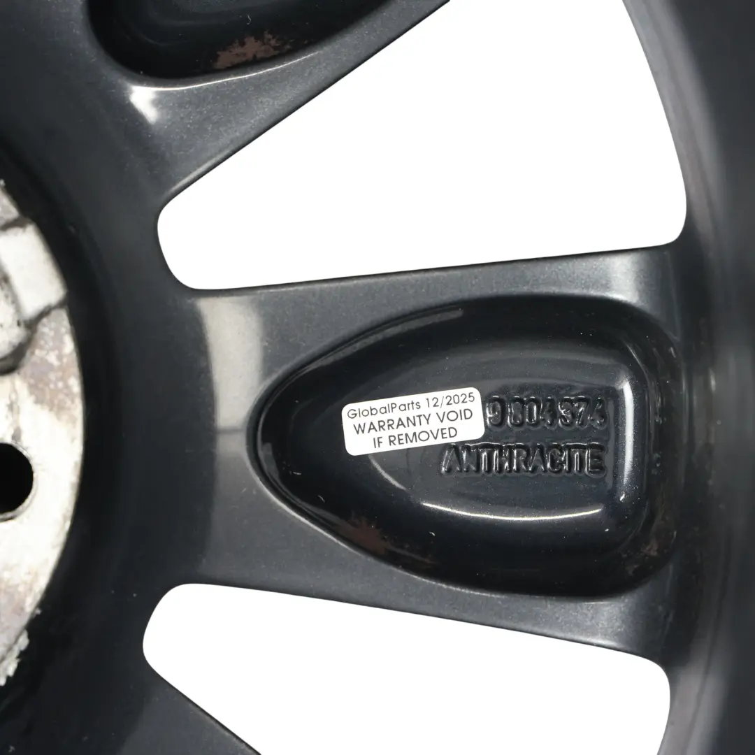 Mini Cooper One R60 R61 Anthracite Wheel Alloy Rim 18" 7,5J ET:52 Turbo Fan 126 - SKU 9804374-4 - Part number 9804374