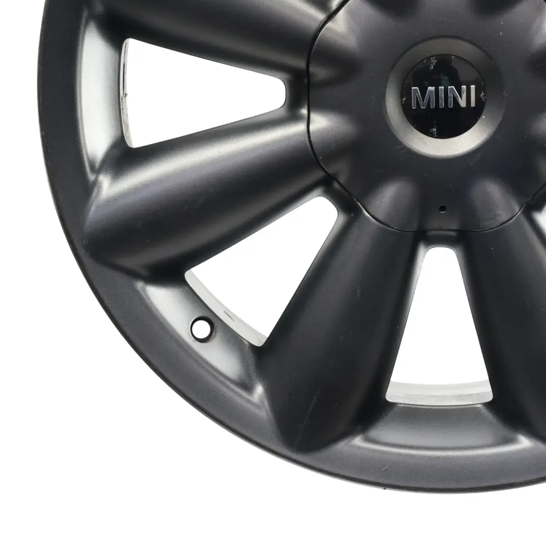 Mini Cooper One R60 R61 Anthracite Wheel Alloy Rim 18" 7,5J ET:52 Turbo Fan 126 - SKU 9804374-4 - Part number 9804374
