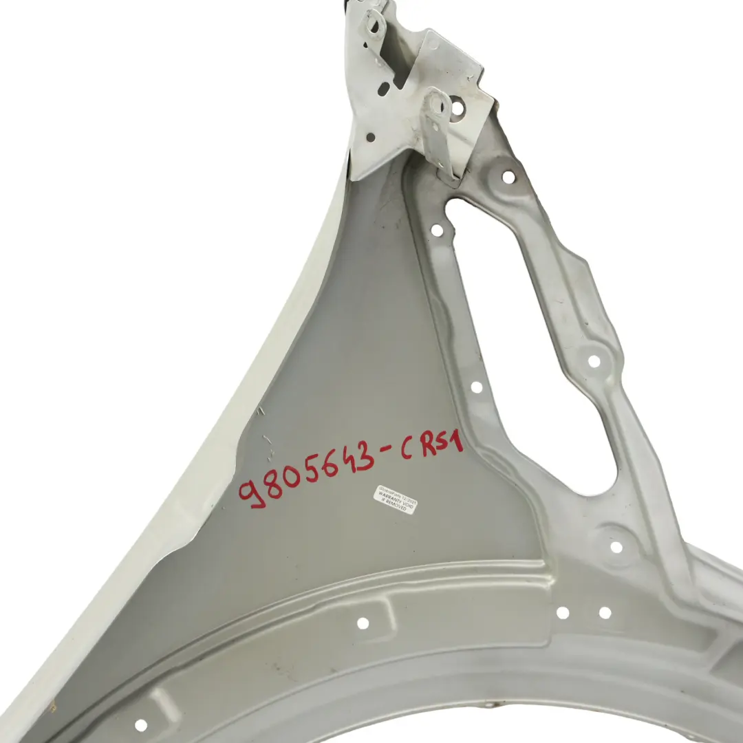 Guardabarros Lateral Delantero Ala Izquierda Plata Cristal - B12 para Mini R60 R61 con número de pieza 9805643 Mini R60 R61 Guardabarros Lateral Delantero Ala Izquierda Plata Cristal - B12 - SKU 9805643-CRS1 - Número de pieza 9805643