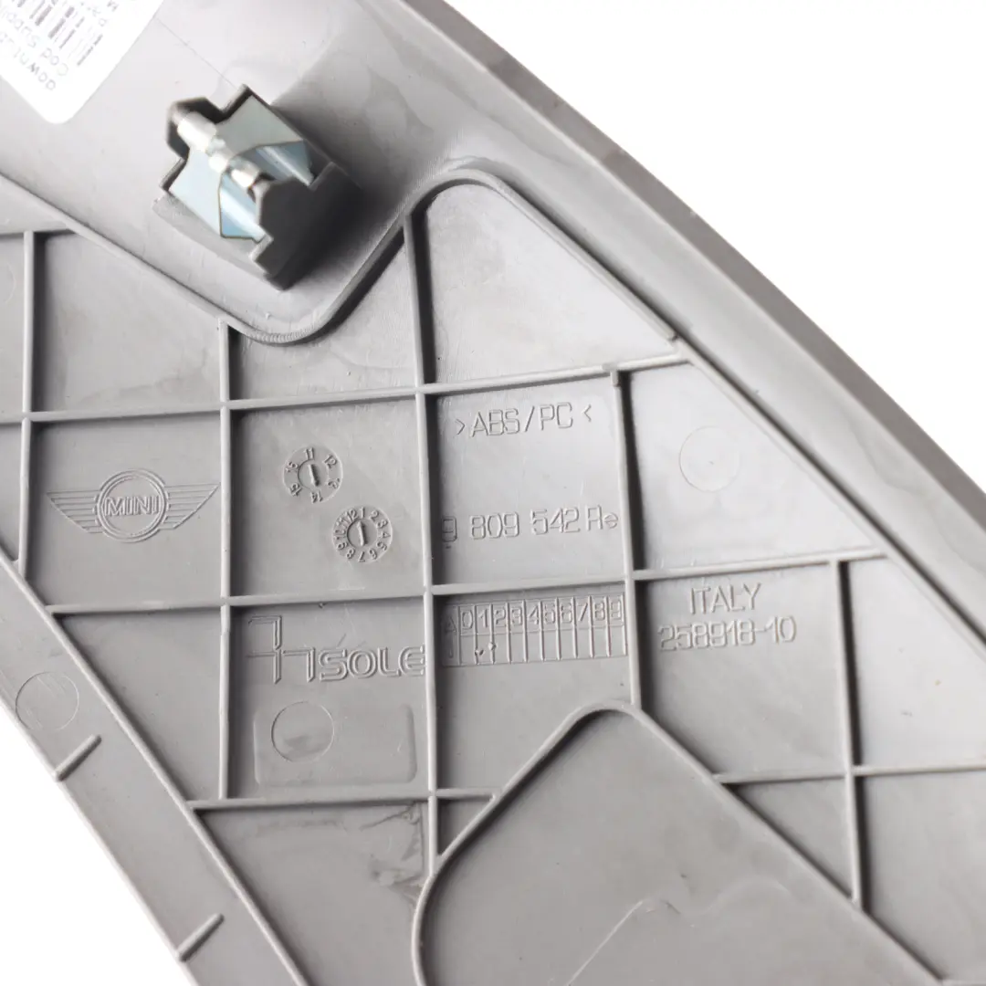 Mini Countryman R60 Mittelkonsole Trim Set X2 Links Rechts Grau - SKU 9809541-3 - Teilenummer 9809541