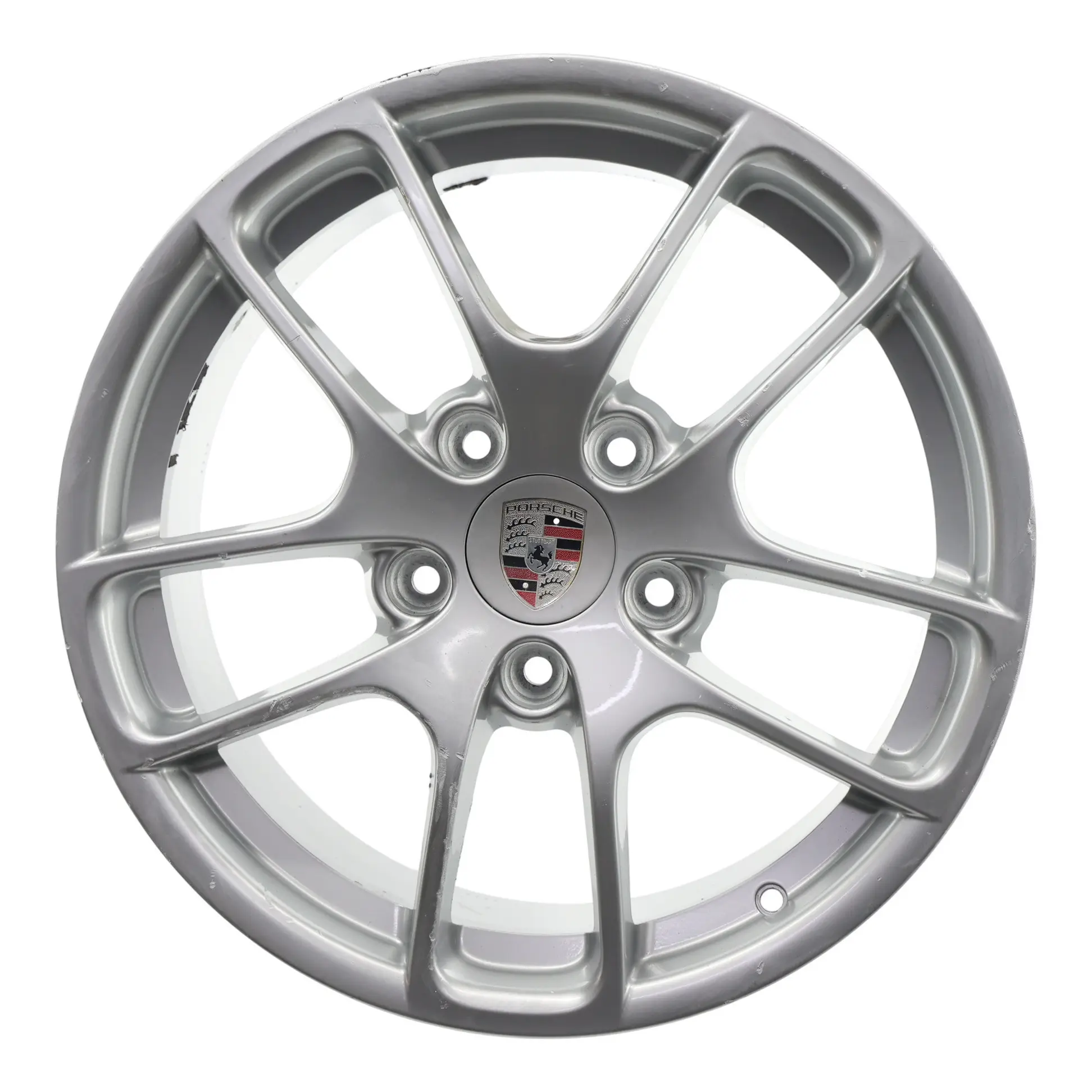 Porsche Boxster Cayman 981 Plata Llanta Aleación 18" 8J ET:57 98136212004