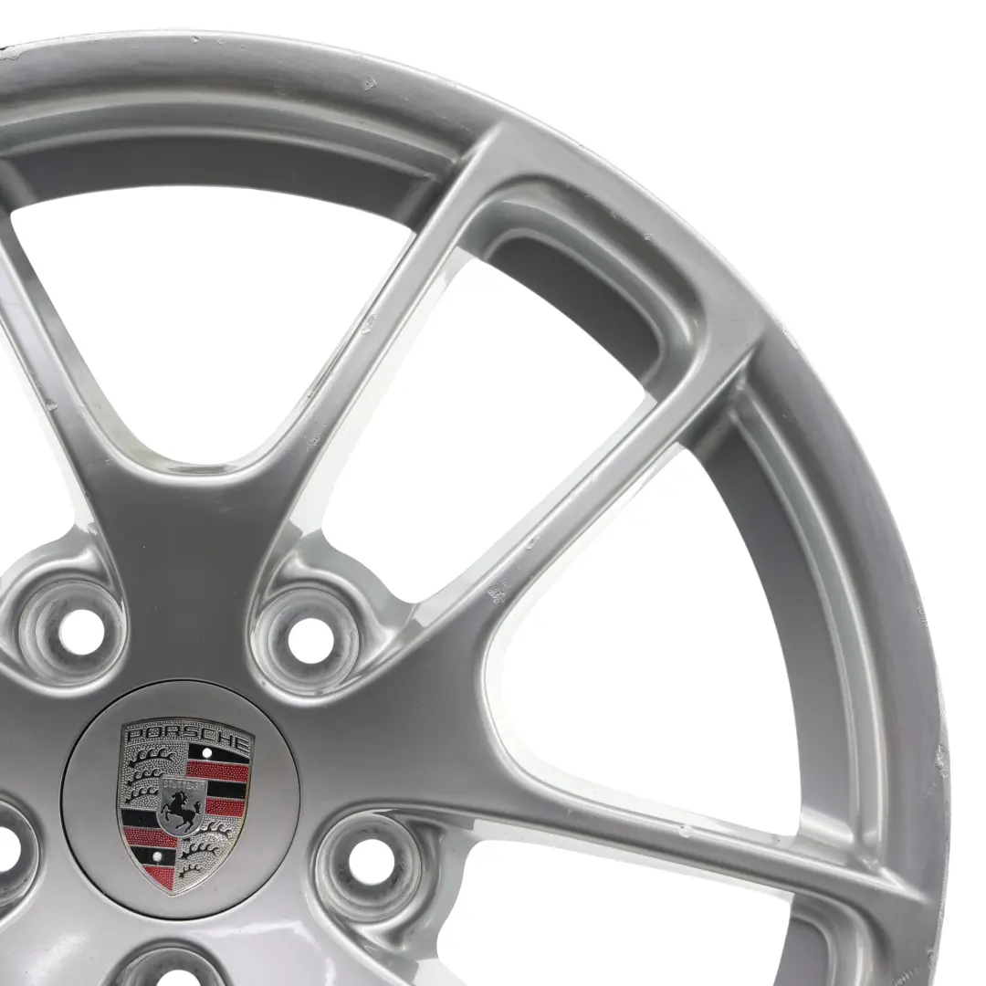 Jante Alliage Argentée Roue 18" 8J ET:57 pour Porsche Boxster Cayman 981 à propos du numéro de pièce 98136212004 Porsche Boxster Cayman 981 Jante Alliage Argentée Roue 18" 8J ET:57 - SKU 98136212004-1 - Numéro de pièce 98136212004