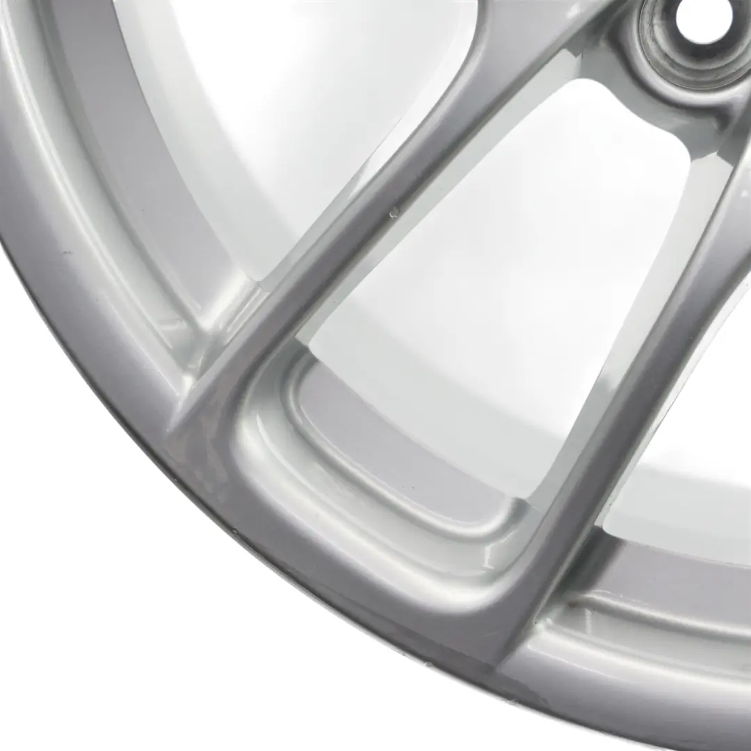 Porsche Boxster Cayman 981 Silver Rear Wheel Alloy Rim 18" 9J ET:47 - SKU 98136212204-1 - Part number 98136212204