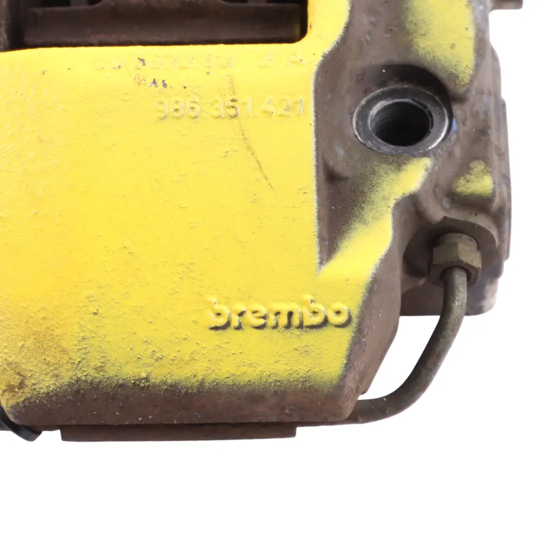 Front Brake Caliper Front Left N/S to Porsche Cayman 987 986 Boxster with Part number 98635142103 Porsche Cayman 987 986 Boxster Front Brake Caliper Front Left N/S - SKU 98635142103-2 - Part number 98635142103