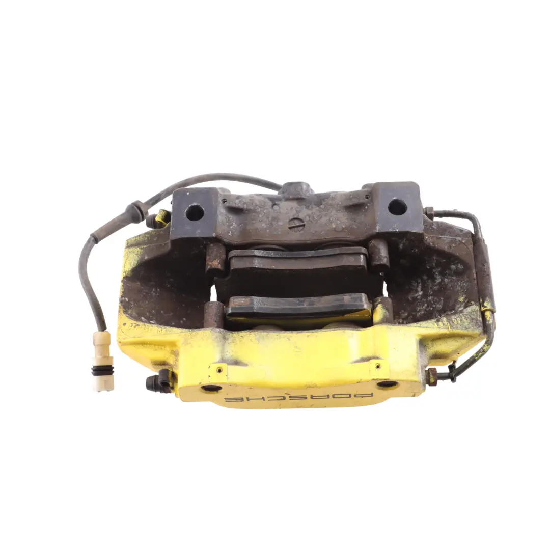 Porsche Boxster 986 Brake Caliper Unit Yellow Rear Left N/S 996352421 - SKU 98635242301-1 - Part number 98635242301