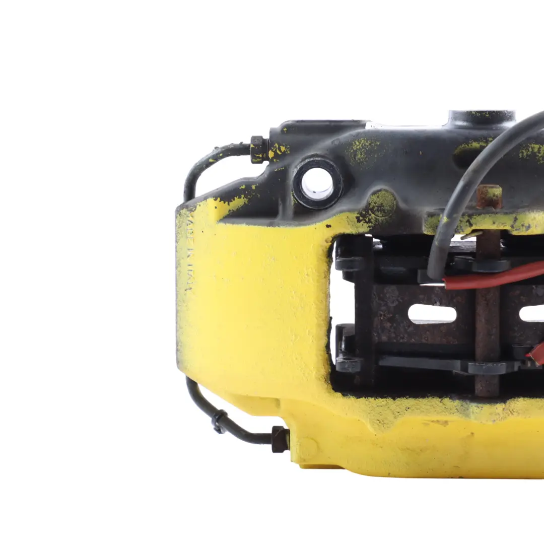 Brake Caliper Unit Yellow Rear Left N/S 996352421 to Porsche Boxster 986 with Part number 98635242301 Porsche Boxster 986 Brake Caliper Unit Yellow Rear Left N/S 996352421 - SKU 98635242301-1 - Part number 98635242301