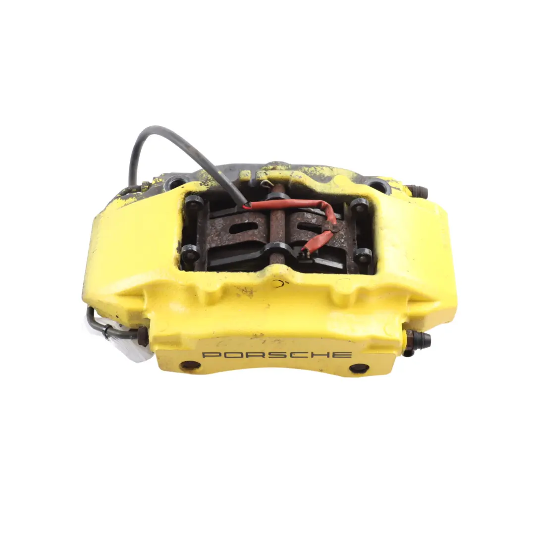Porsche Boxster 986 Brake Caliper Unit Yellow Rear Left N/S 996352421 - SKU 98635242301-1 - Part number 98635242301