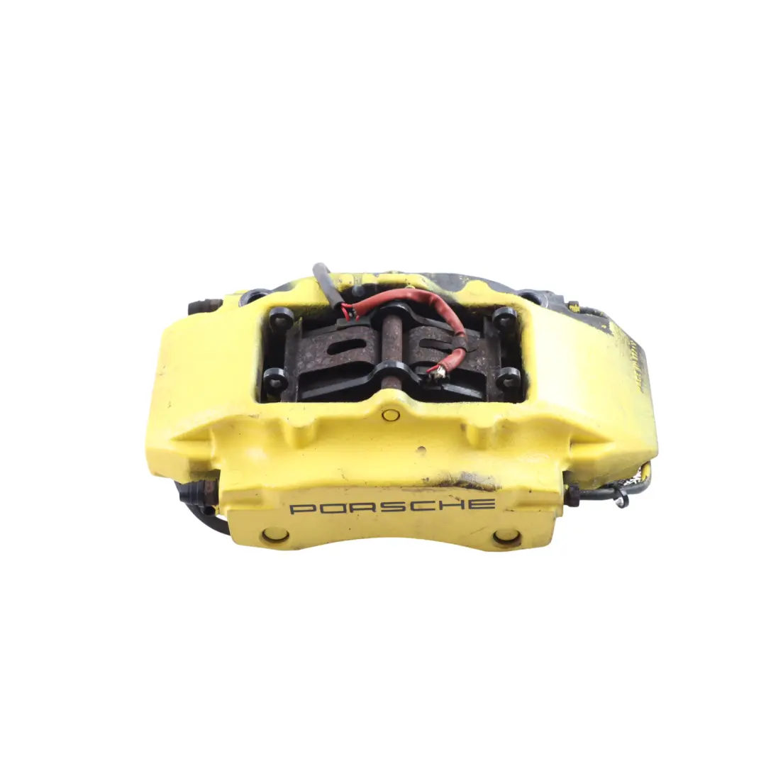 Porsche Boxster 986 Wheel Brake Caliper Unit Yellow Rear Right O/S 996352422 - SKU 98635242401-1 - Part number 98635242401