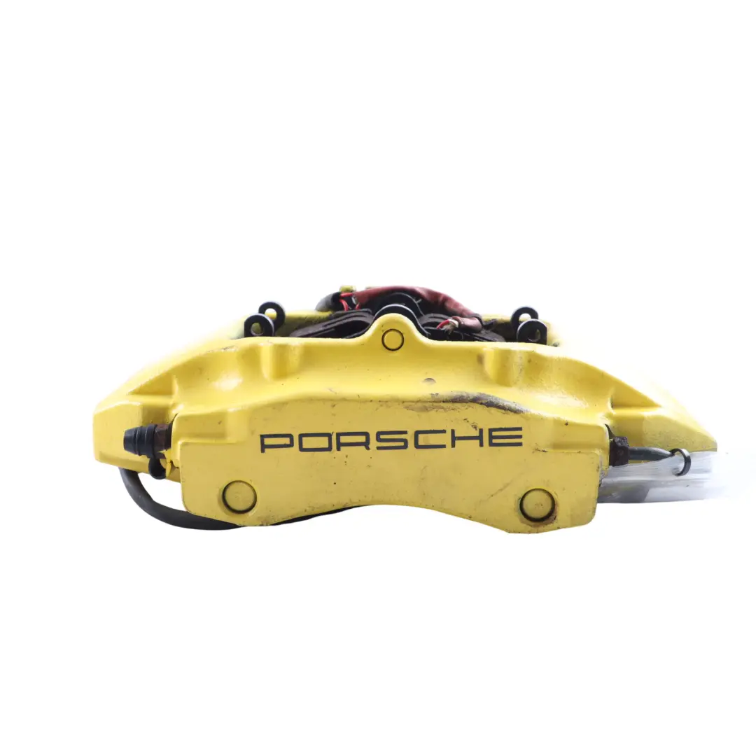 Porsche Boxster 986 Wheel Brake Caliper Unit Yellow Rear Right O/S 996352422 - SKU 98635242401-1 - Part number 98635242401
