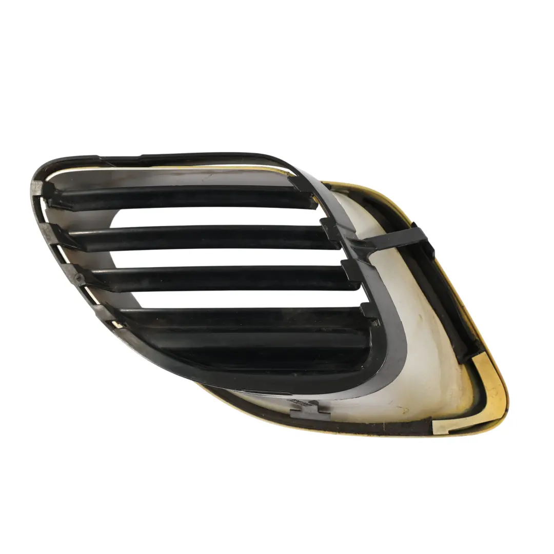 Porsche Boxster 986 Front Bumper Air Vent Duct Grille Left N/S Arctic Silver-92T - SKU 98650456102-ARS - Part number 98650456102