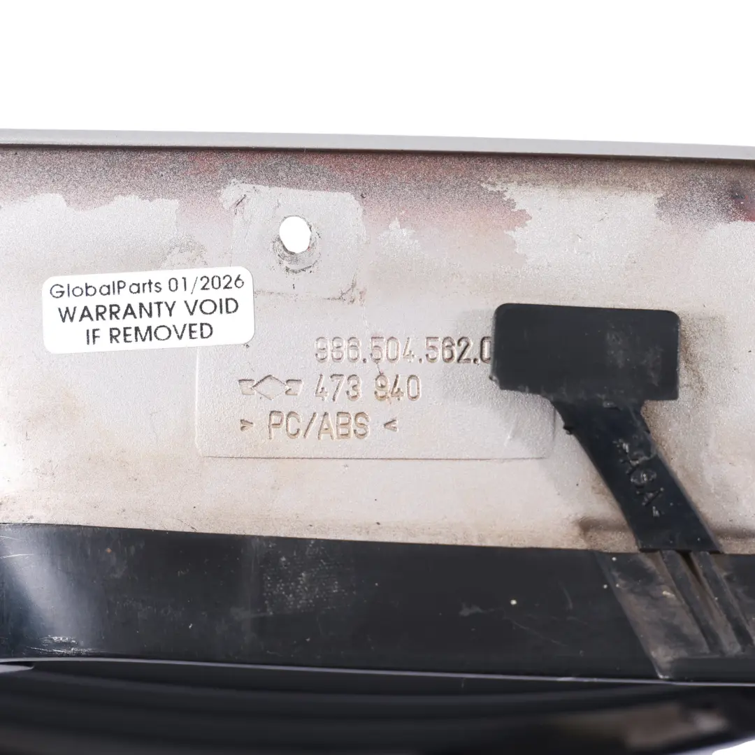 Rejilla De Admisión Aire Derecha Plata Ártico Metalizado 92T para Porsche Boxster 986 con número de pieza 98650456200 Porsche Boxster 986 Rejilla De Admisión Aire Derecha Plata Ártico Metalizado 92T - SKU 98650456200-ARS - Número de pieza 98650456200