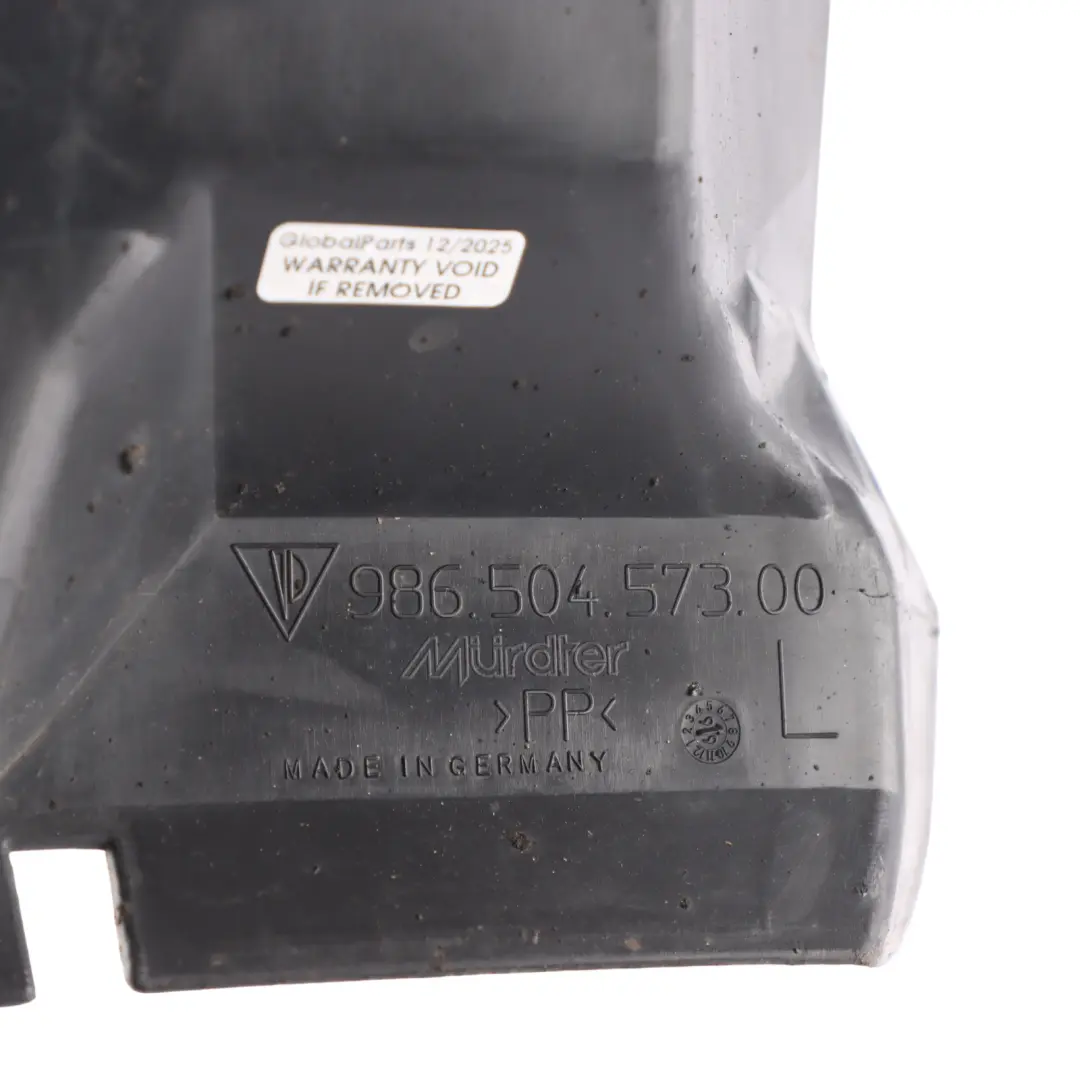 Porsche 986 Cover Wheel Arch Housing Splash Guard Rear Right O/S - SKU 98650457300 - Part number 98650457300