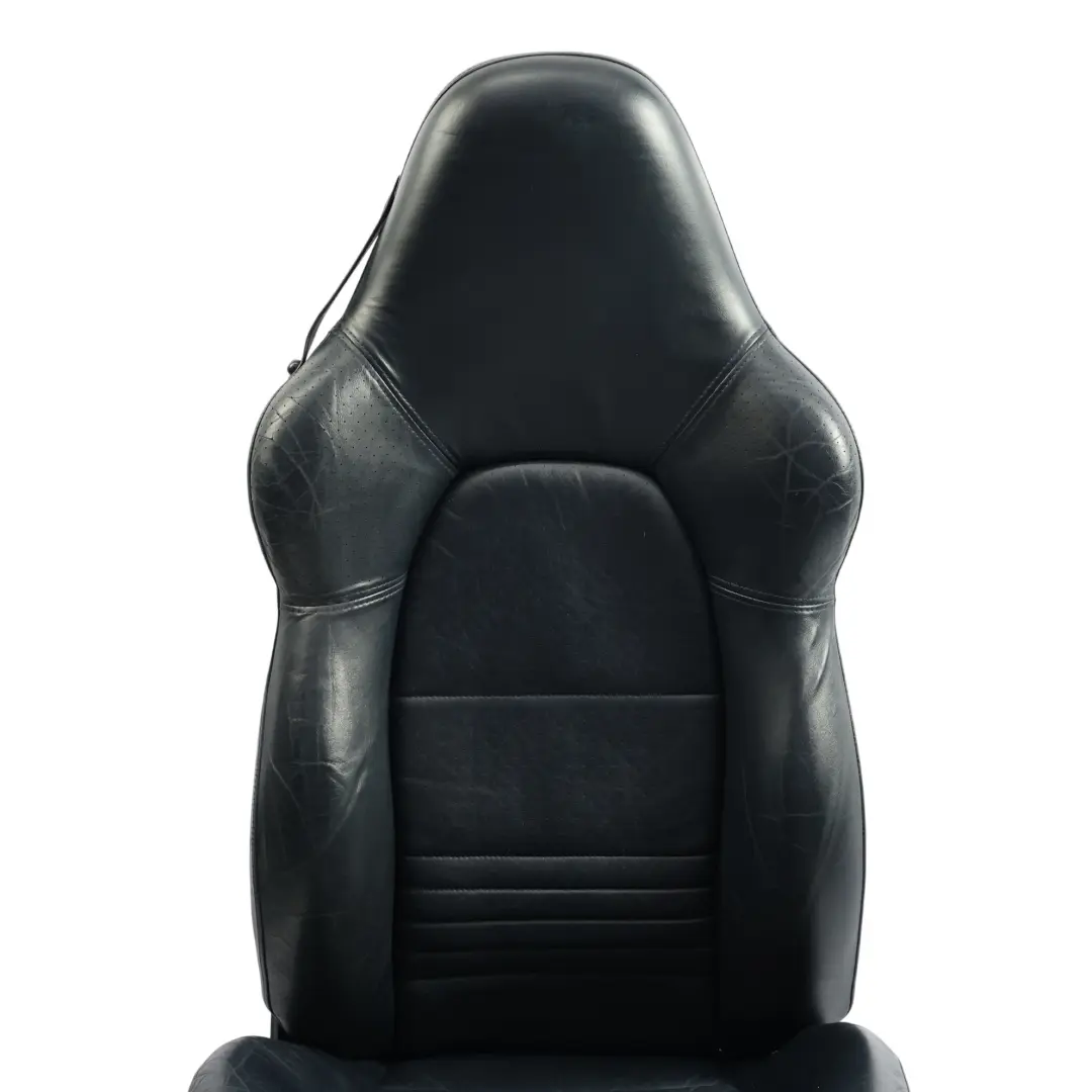 Porsche Boxster 986 Vordersitz Elektrisch Leder Schwarz Rechts - SKU 98652114101-1 - Teilenummer 98652114101