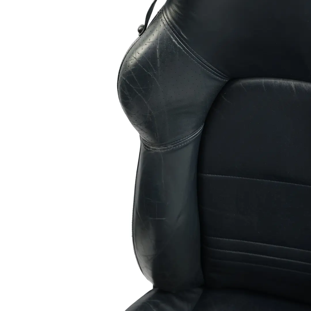 Porsche Boxster 986 Vordersitz Elektrisch Leder Schwarz Rechts - SKU 98652114101-1 - Teilenummer 98652114101
