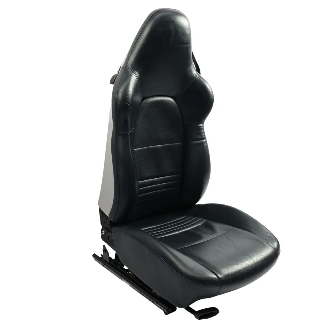 Asiento Delantero Cuero Electrico Negro Izquierdo para Porsche Boxster 986 con número de pieza 98652114101 Porsche Boxster 986 Asiento Delantero Cuero Electrico Negro Izquierdo - SKU 98652114101-2 - Número de pieza 98652114101