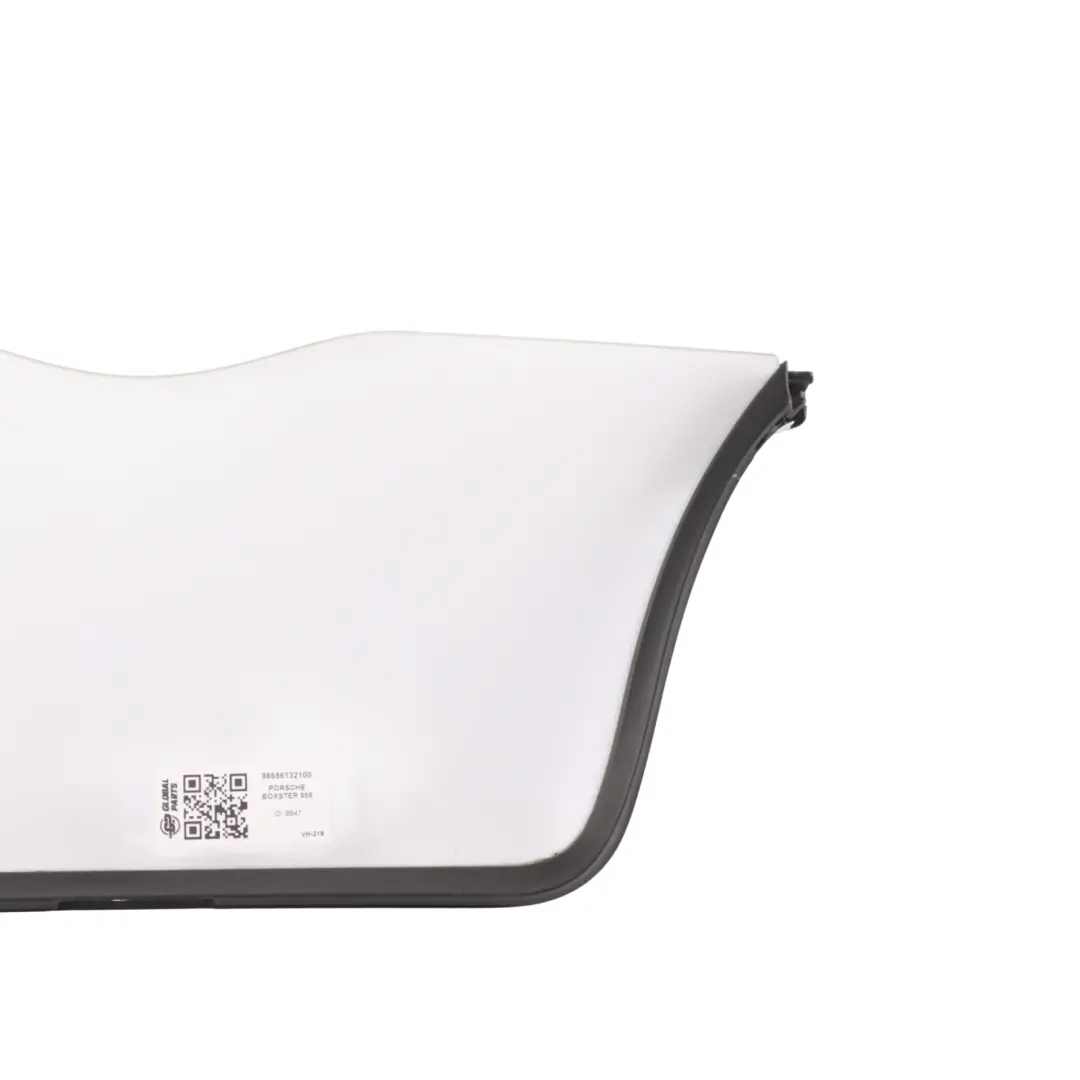 Roof Window Glass Wind Deflector AS6 to Porsche Boxster 986 Convertible with Part number 98656132100 Porsche Boxster 986 Convertible Roof Window Glass Wind Deflector AS6 - SKU 98656132100 - Part number 98656132100