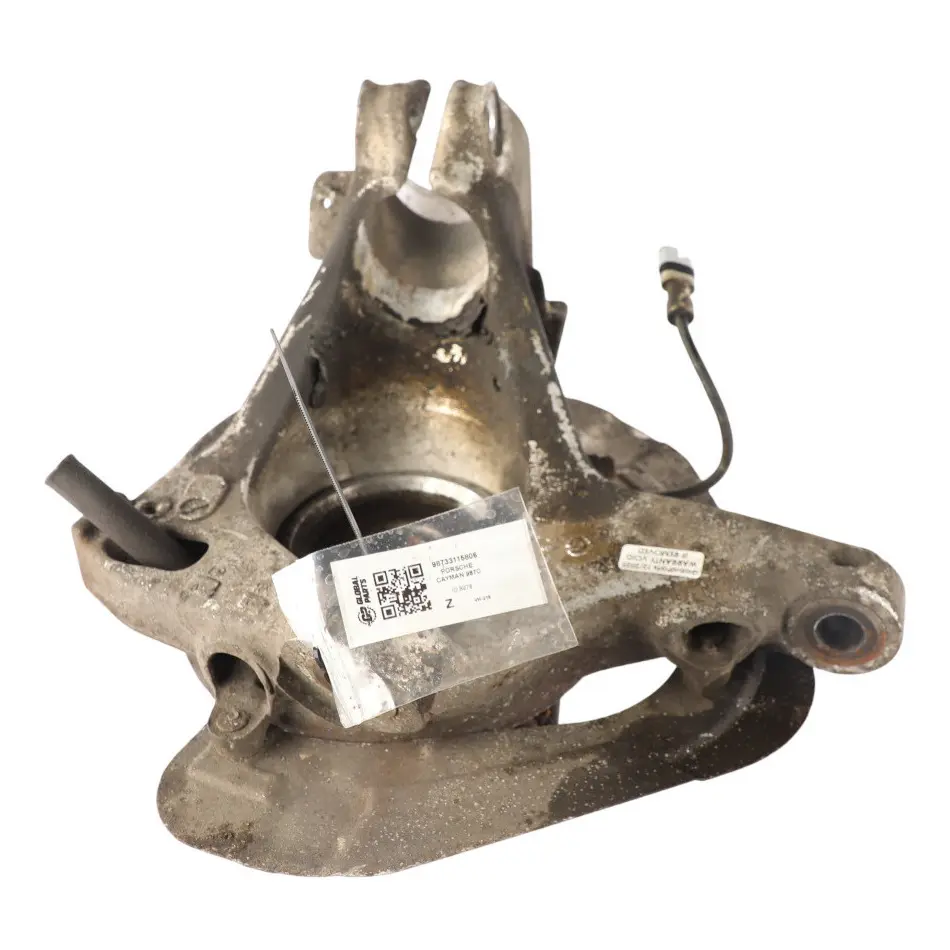 Porsche Cayman 987C Rear Axle Suspension Wheel Hub Stub Right O/S - SKU 98733115806 - Part number 98733115806