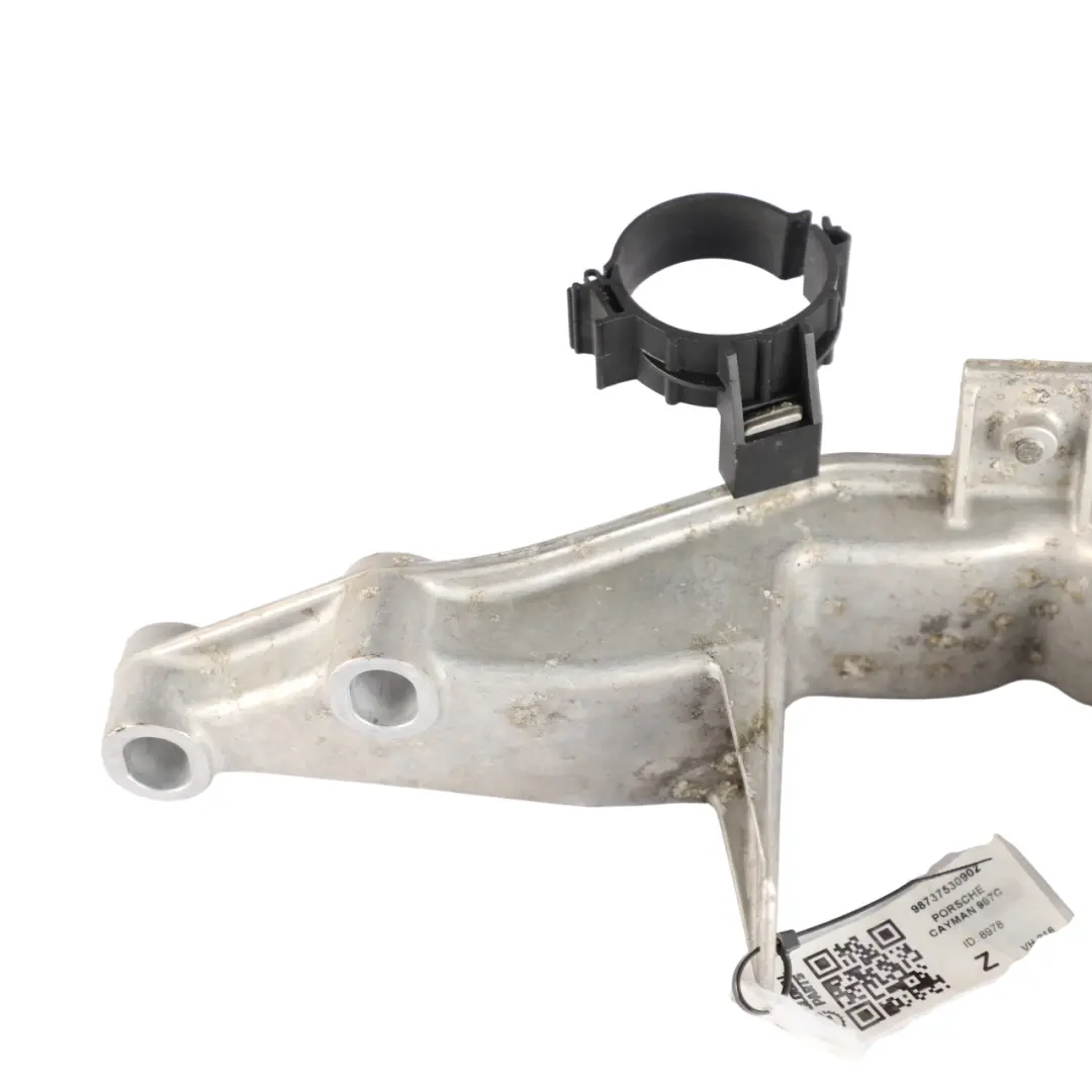 Mount Bracket Carrier Holder to Porsche Cayman 987 Engine with Part number 98737530902 Porsche Cayman 987 Engine Mount Bracket Carrier Holder - SKU 98737530902 - Part number 98737530902