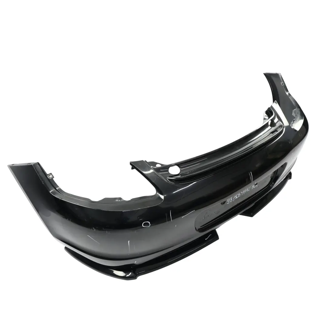 Porsche Cayman 987 Rear Bumper Trim Panel Covering Black - 041 - SKU 98750541112-BLK - Part number 98750541112