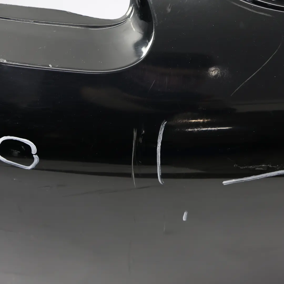 Porsche Cayman 987 Rear Bumper Trim Panel Covering Black - 041 - SKU 98750541112-BLK - Part number 98750541112