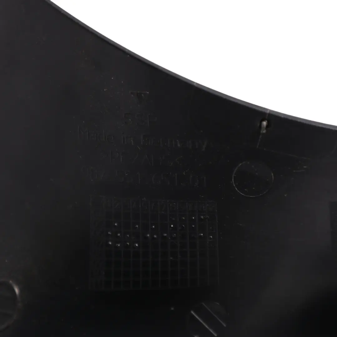 Compartment Cover Panel Trim Black Left N/S to Porsche Cayman 987 Rear with Part number 98755165101 Porsche Cayman 987 Rear Compartment Cover Panel Trim Black Left N/S - SKU 98755165101 - Part number 98755165101