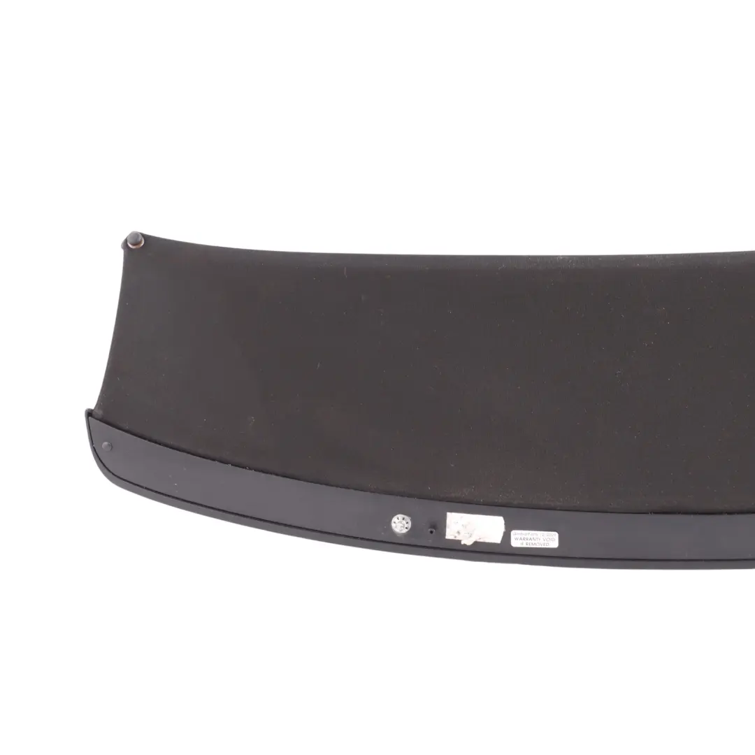 Porsche Cayman 987C Front Bonnet Trim Cover Panel Black - SKU 98755534100 - Part number 98755534100