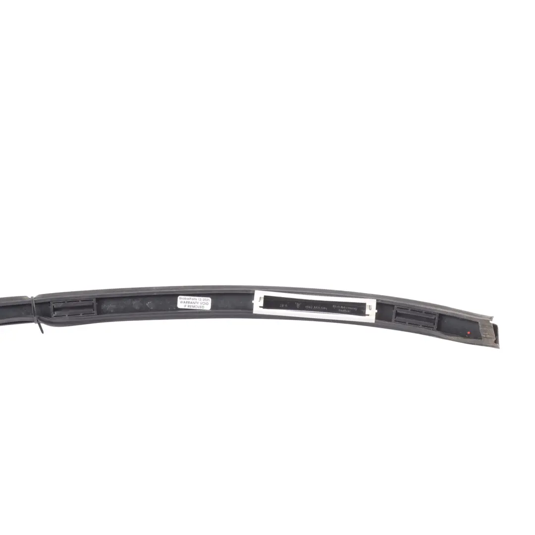 Porsche Cayman 987C Roof Edge Trim Strip Channel Left N/S Black - SKU 98755940100-BLK - Part number 98755940100
