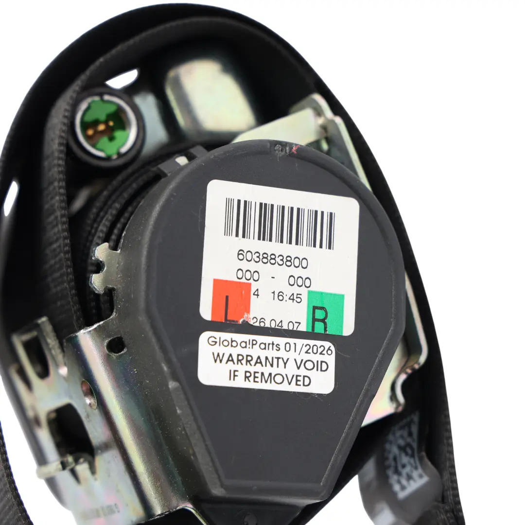 Porsche Cayman 987C Cintura Di Sicurezza Anteriore Sinistra Destra - SKU 98780303303 - Numero di parte 98780303303