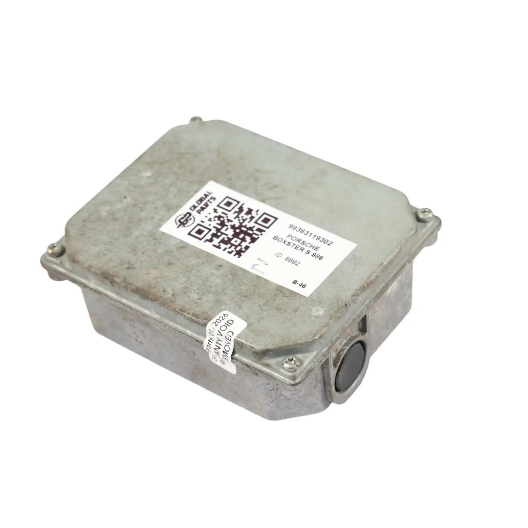 Unité Commande Éclairage LED Ballast Phare pour Porsche Boxster S 986 à propos du numéro de pièce 99363119302 Porsche Boxster S 986 Unité Commande Éclairage LED Ballast Phare - SKU 99363119302 - Numéro de pièce 99363119302