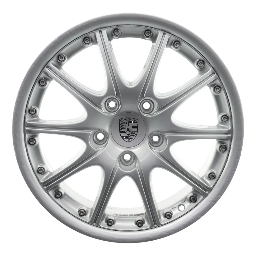 Llanta De Aleación Plata 18" 7,5J ET:50 para Porsche Boxster 986 con número de pieza 99636213455 Porsche Boxster 986 Llanta De Aleación Plata 18" 7,5J ET:50 - SKU 99636213455-2 - Número de pieza 99636213455