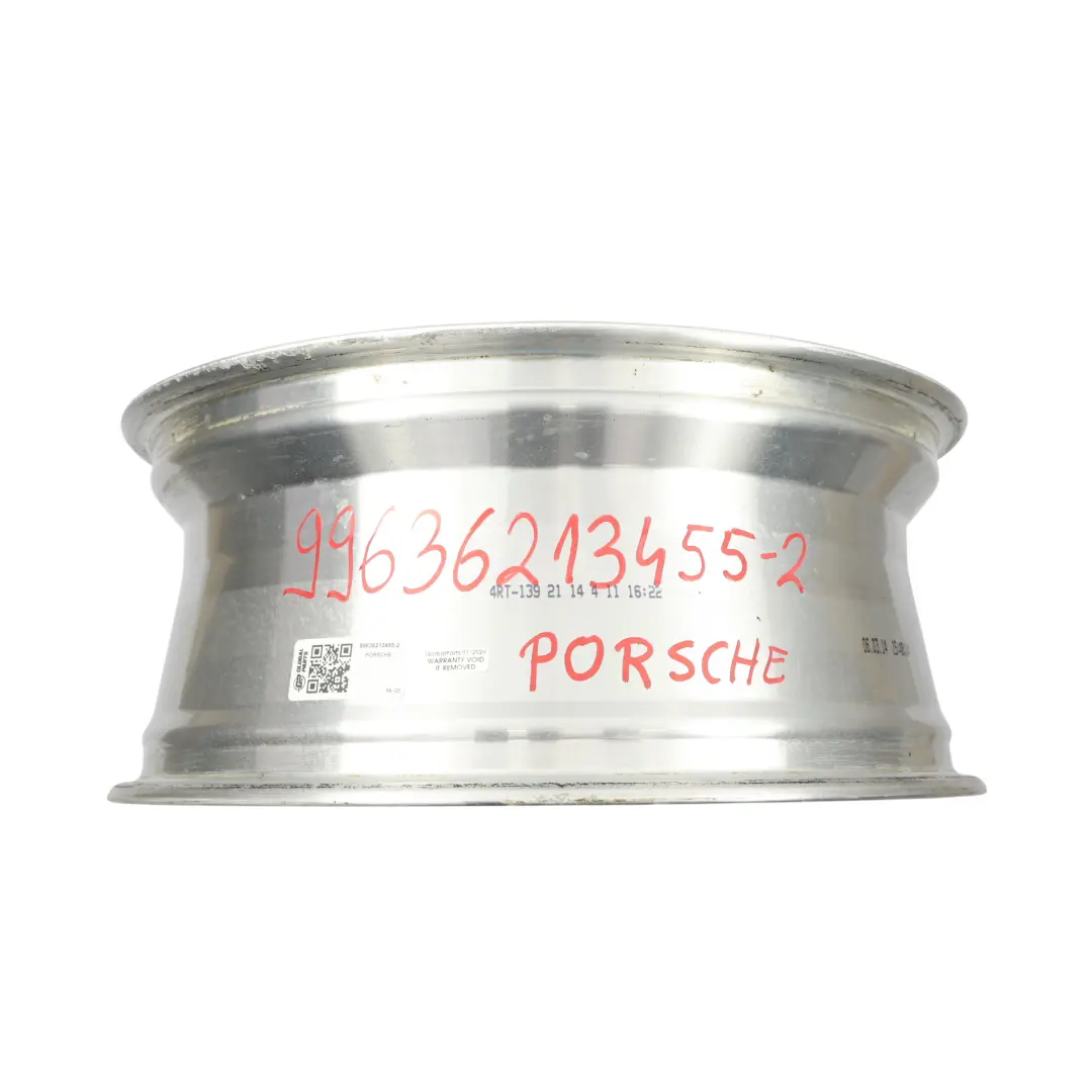 Porsche Boxster 986 Felge Alufelge Silber 18" 7,5J ET:50 - SKU 99636213455-2 - Teilenummer 99636213455