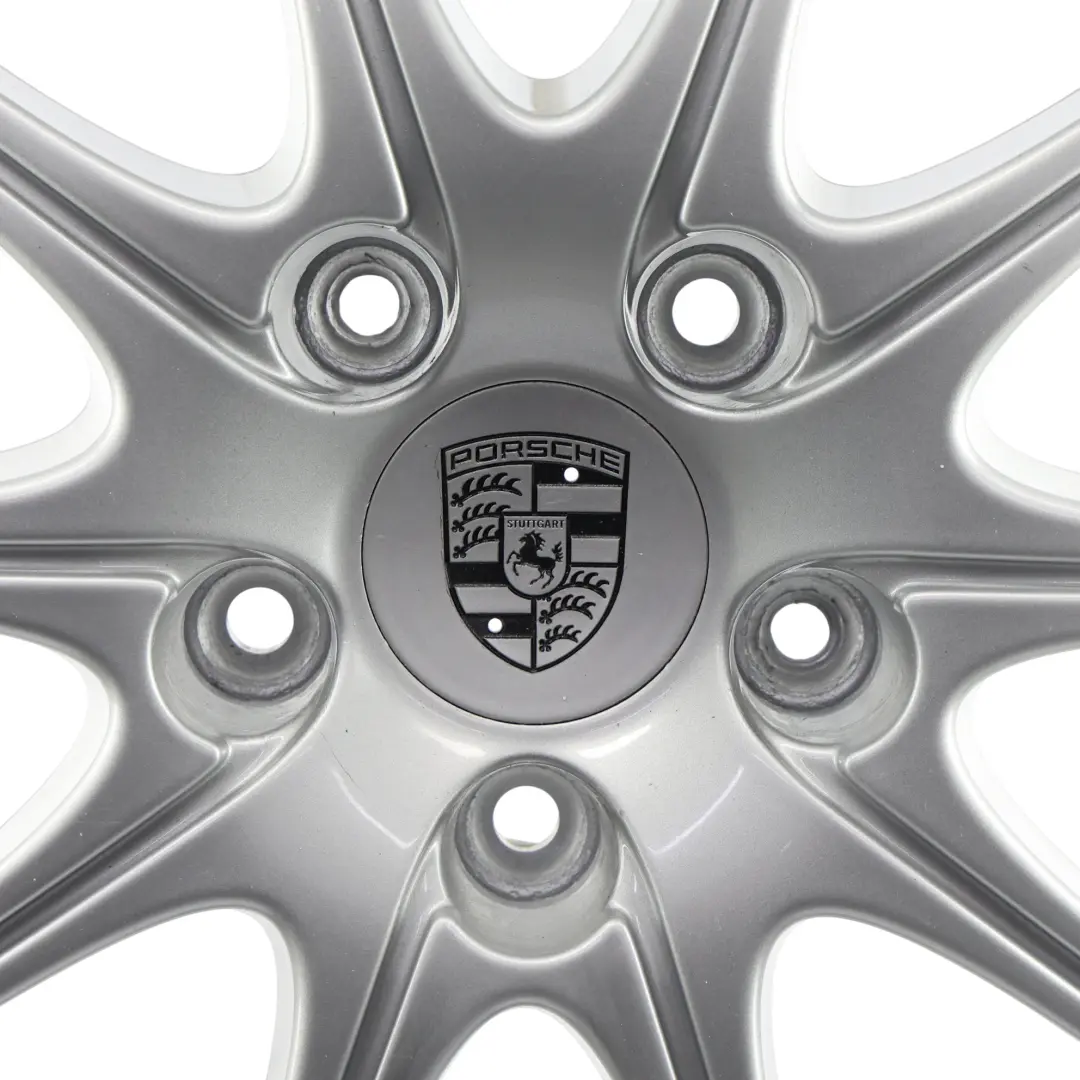 Porsche Boxster 986 Llanta De Aleación Plata 18" 7,5J ET:50 - SKU 99636213455-2 - Número de pieza 99636213455