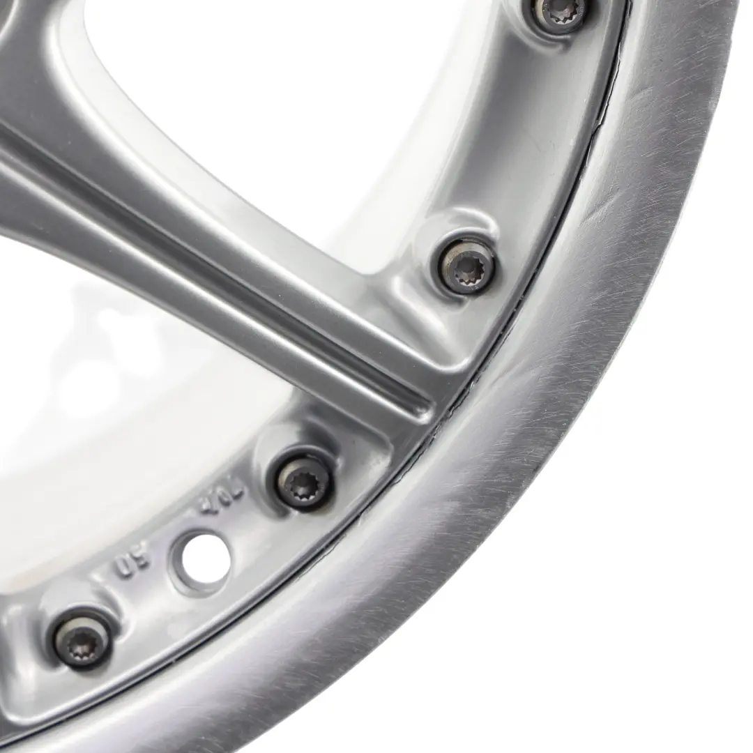 Rim Alloy Silver 18" 7,5J ET:50 to Porsche Boxster 986 Wheel with Part number 99636213455 Porsche Boxster 986 Wheel Rim Alloy Silver 18" 7,5J ET:50 - SKU 99636213455-2 - Part number 99636213455