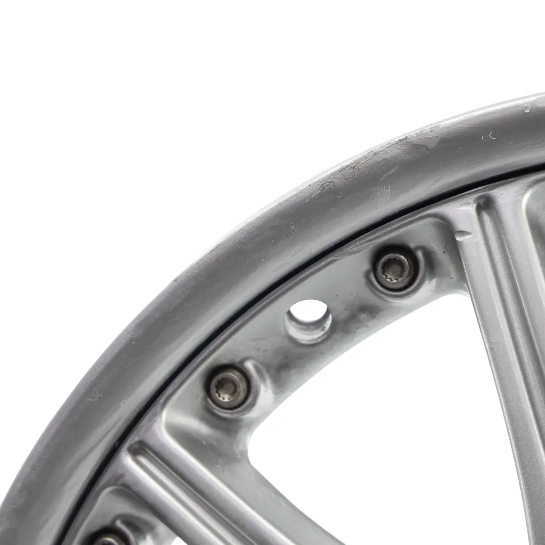 Porsche Boxster 986 Felga Aluminiowa Srebrna 18" 9J ET:52 99636213455 - SKU 99636213850-1 - Numer Części 99636213850