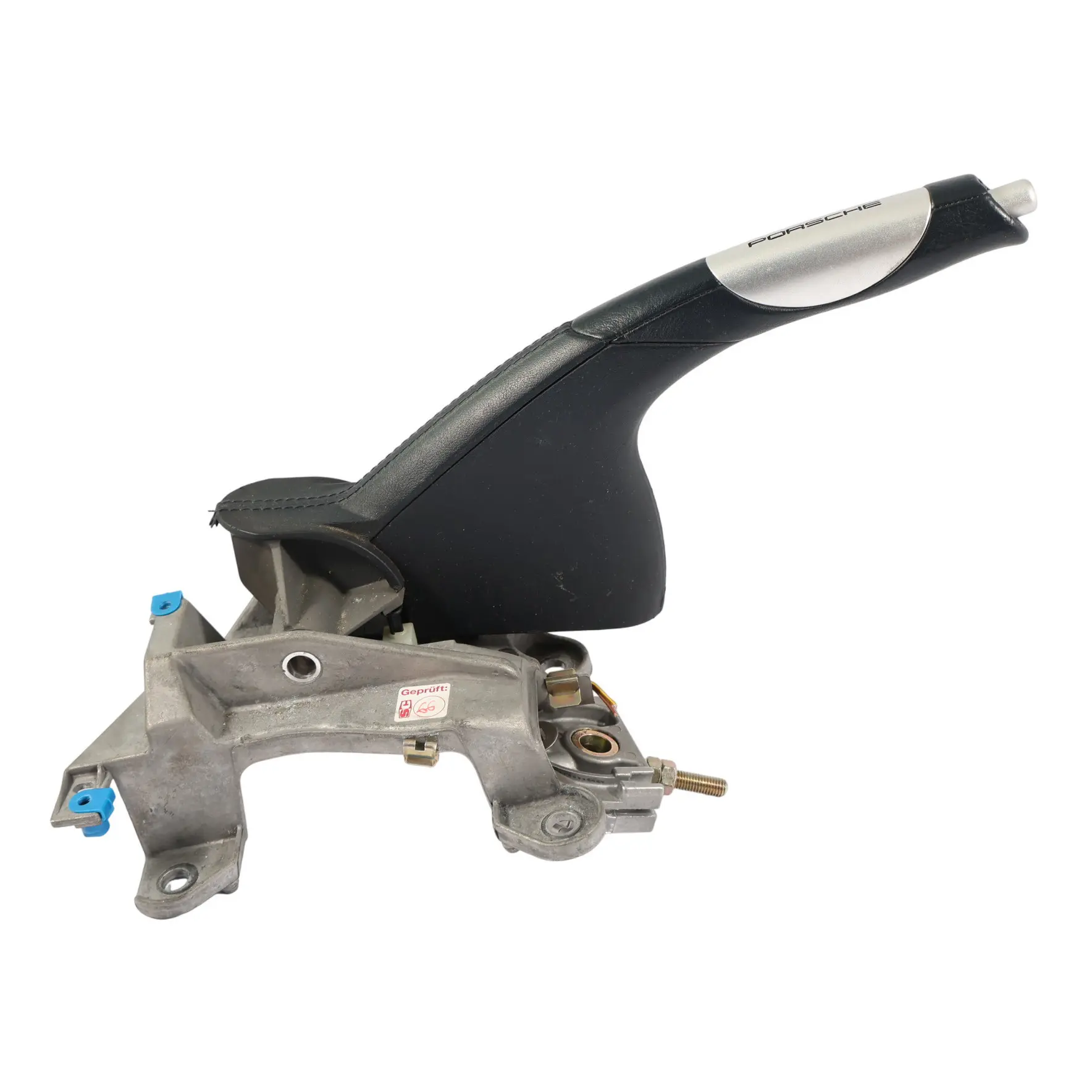 Porsche Boxster 986 Handbrems Hebel Griff Leder Schwarz 99642405301
