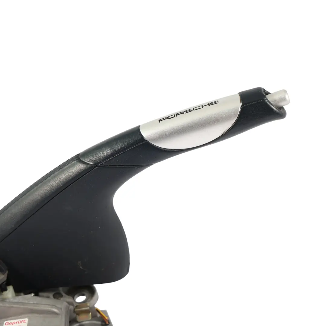 Porsche Boxster 986 Handbrake Lever Handle Pull Leather Black 99642405301 - SKU 99642498013 - Part number 99642498013