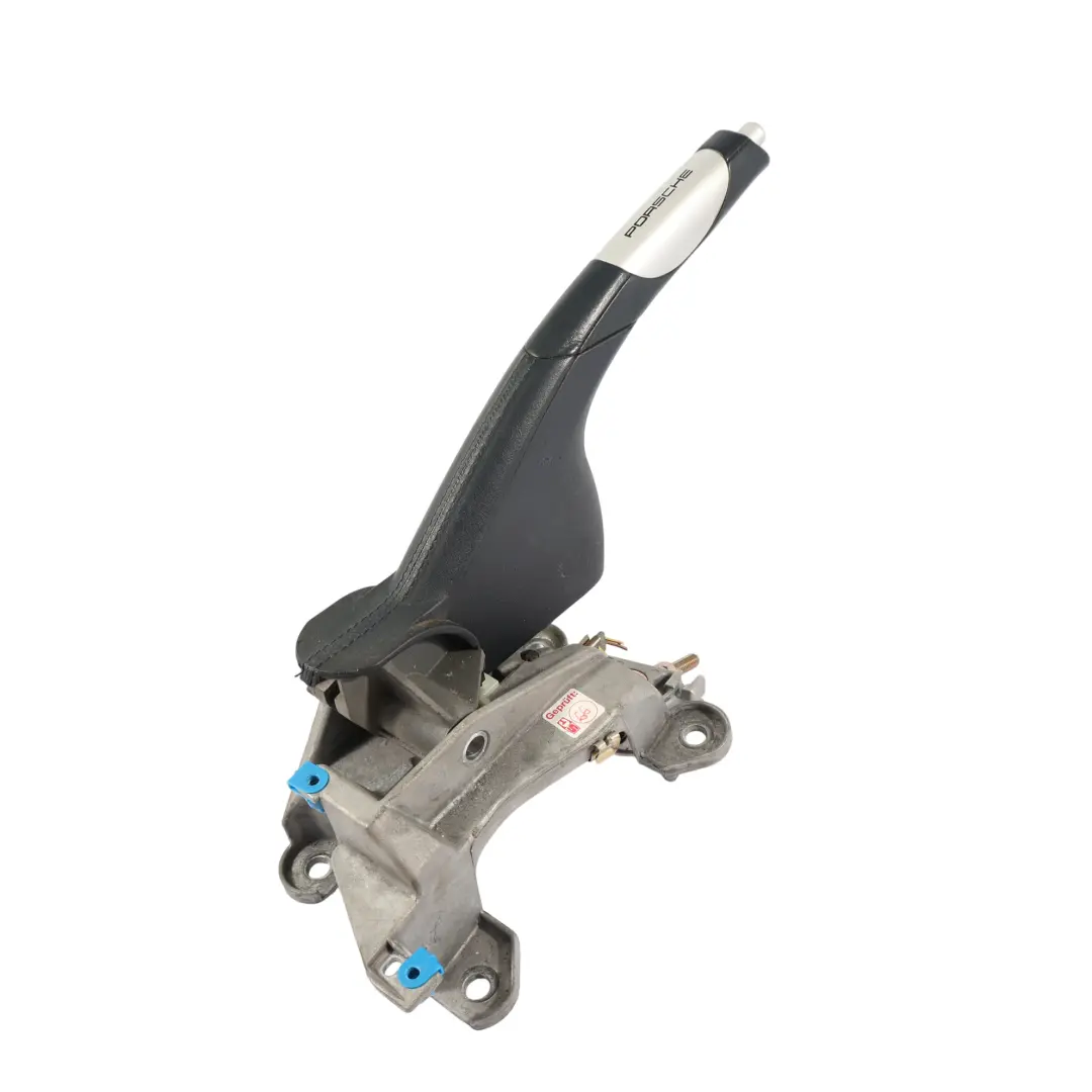 Porsche Boxster 986 Handbrems Hebel Griff Leder Schwarz 99642405301 - SKU 99642498013 - Teilenummer 99642498013