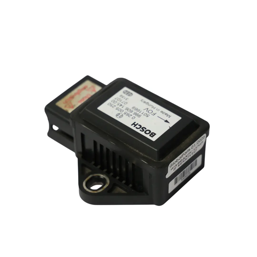 ABS ESP Yaw Rate Sensor De Aceleración para Porsche Cayman 987 con número de pieza 99660614500 Porsche Cayman 987 ABS ESP Yaw Rate Sensor De Aceleración - SKU 99660614500 - Número de pieza 99660614500