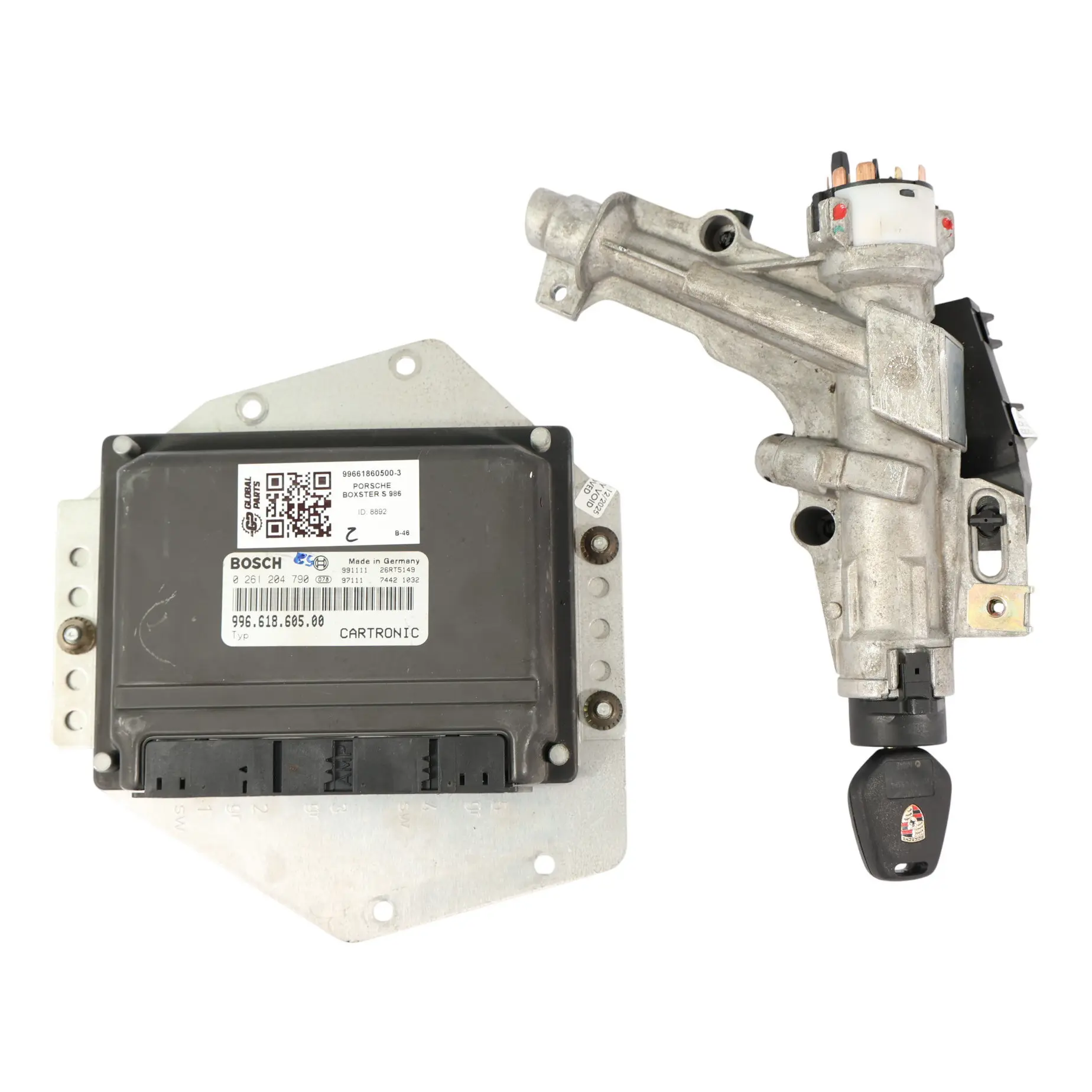 Porsche Boxster S 986 3.2 9621 251PS Motorsteuerung ECU Kit 99661860500 Handbuch