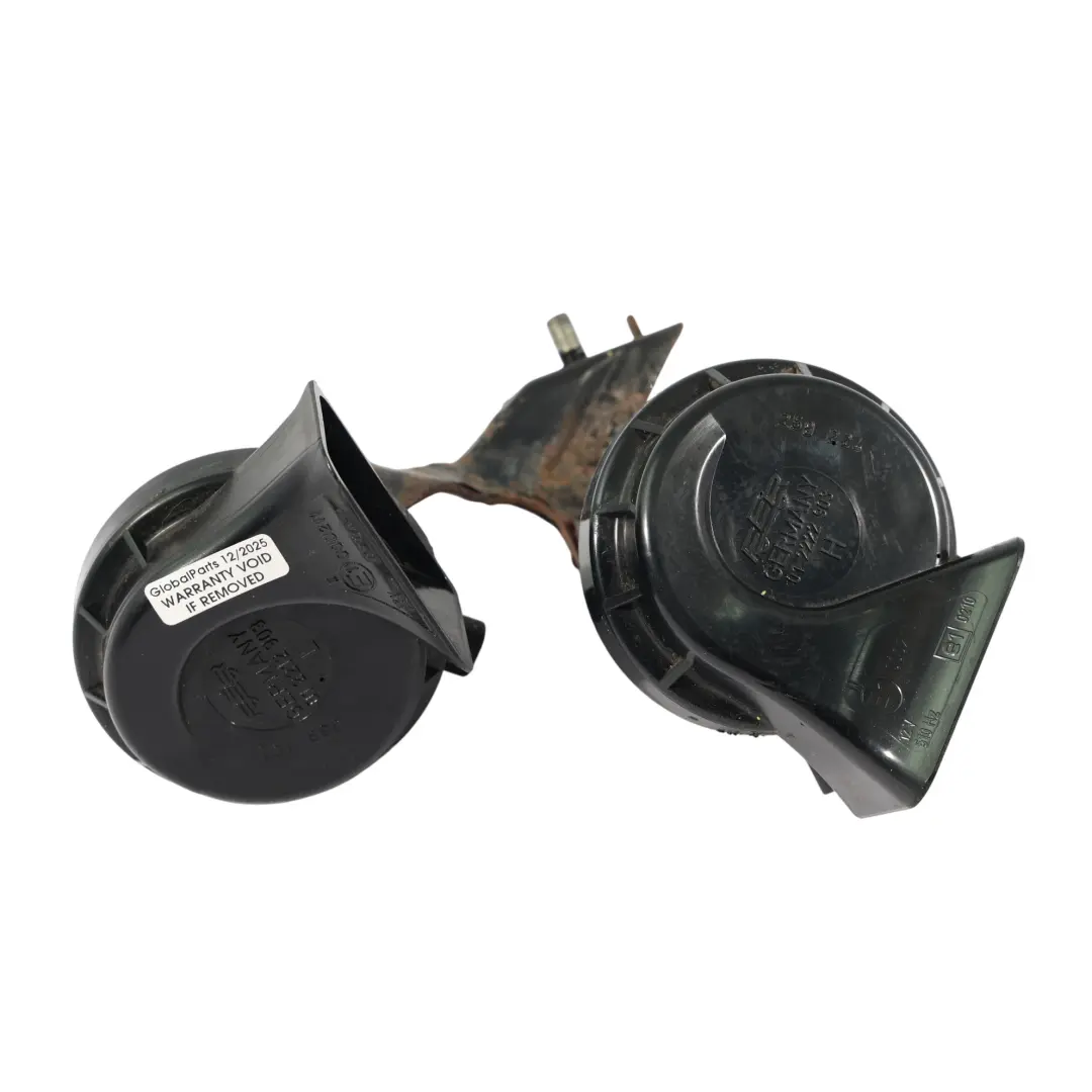 Porsche Boxster 986 Horn De Alarma Fanfarria Bajo Alto Tono Set X2 - SKU 99663515000 - Número de pieza 99663515000