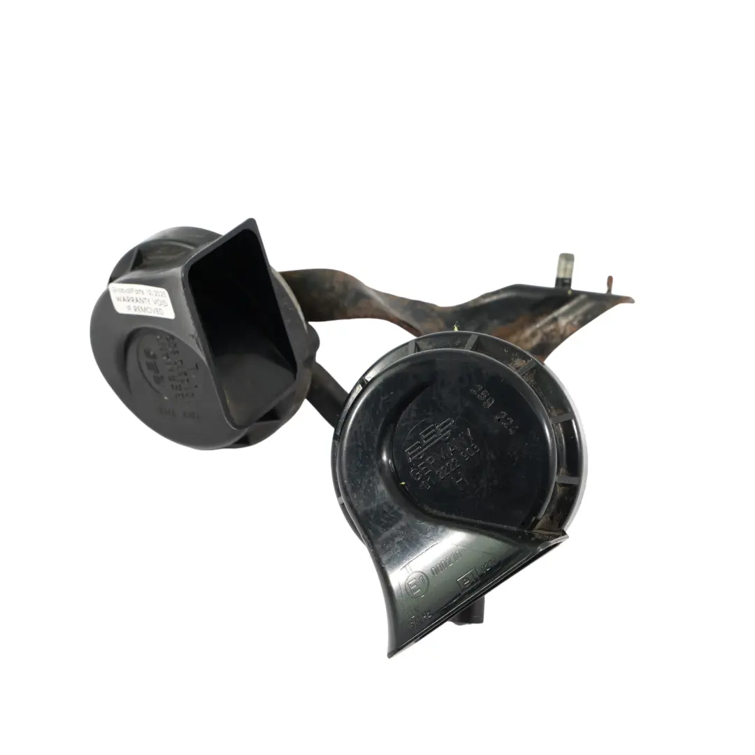 Horn De Alarma Fanfarria Bajo Alto Tono Set X2 para Porsche Boxster 986 con número de pieza 99663515000 Porsche Boxster 986 Horn De Alarma Fanfarria Bajo Alto Tono Set X2 - SKU 99663515000 - Número de pieza 99663515000