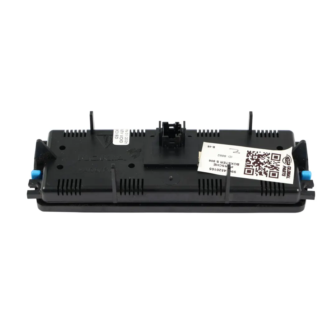 Radio MMI Amplificatore Frontalino Blocco Interruttore per Porsche Boxster S 986 con numero di parte 99664520105 Porsche Boxster S 986 Radio MMI Amplificatore Frontalino Blocco Interruttore - SKU 99664520105 - Numero di parte 99664520105