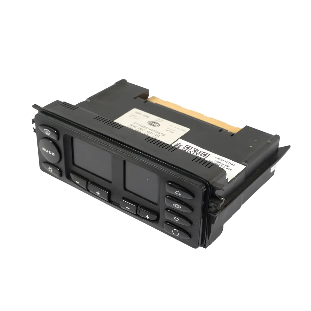 Porsche Boxster 986 Climatizzatore Interruttore Pannello Controllo - SKU 99665310103 - Numero di parte 99665310103