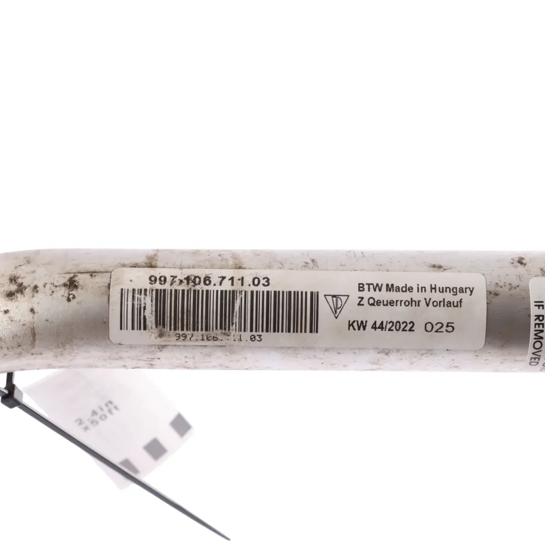 Porsche Cayman 987C Water Feed Coolant Cooling Hose Pipe Line - SKU 99710671103 - Part number 99710671103