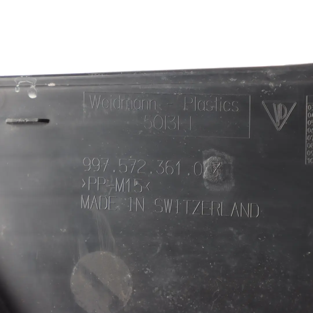 Porsche Cayman 987C Front Wiper Cowl Trim Cover Panel Left N/S - SKU 99757236107 - Part number 99757236107