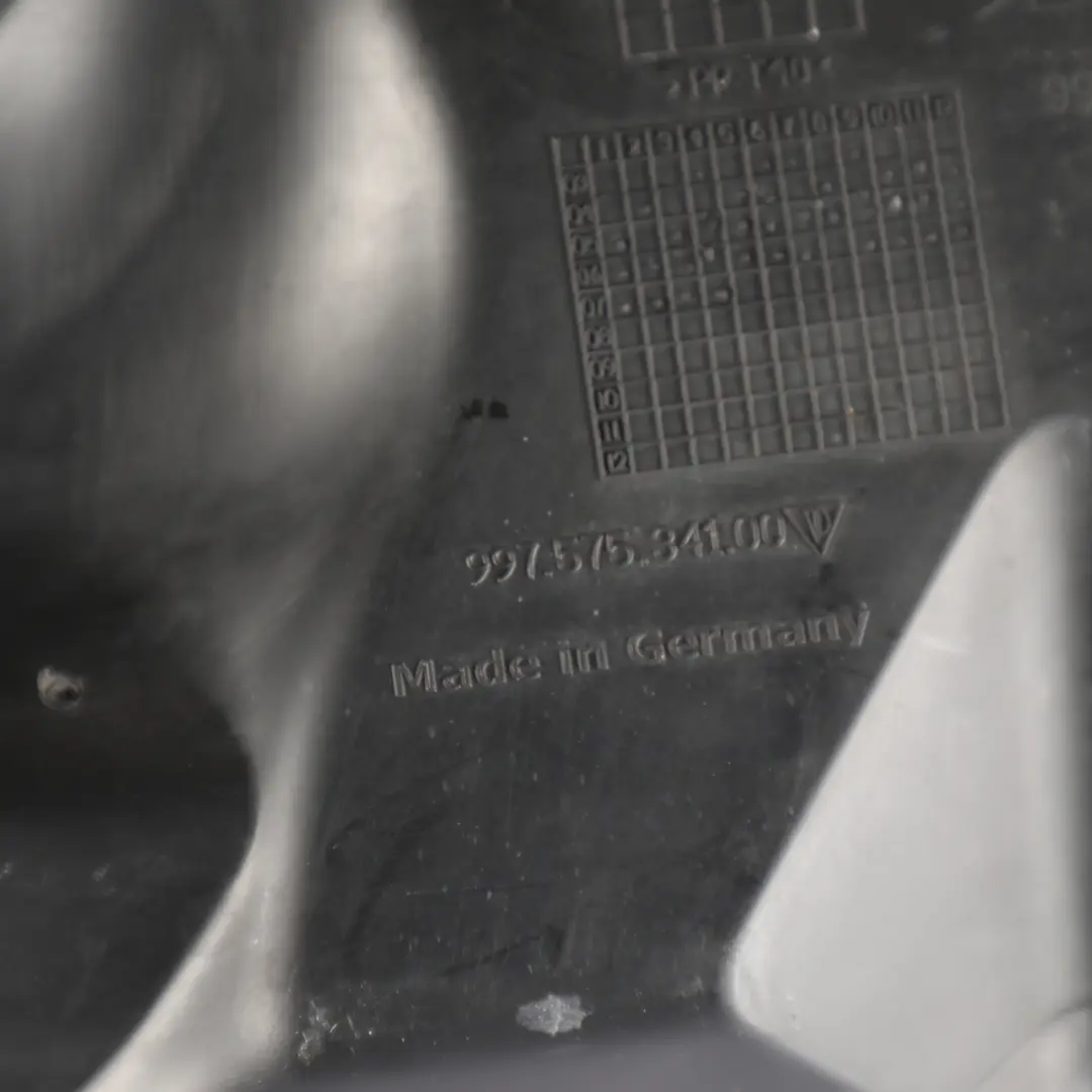 Porsche Cayman 987C Canale Aspirazione Anteriore Inferiore Sinistro - SKU 99757534100 - Numero di parte 99757534100