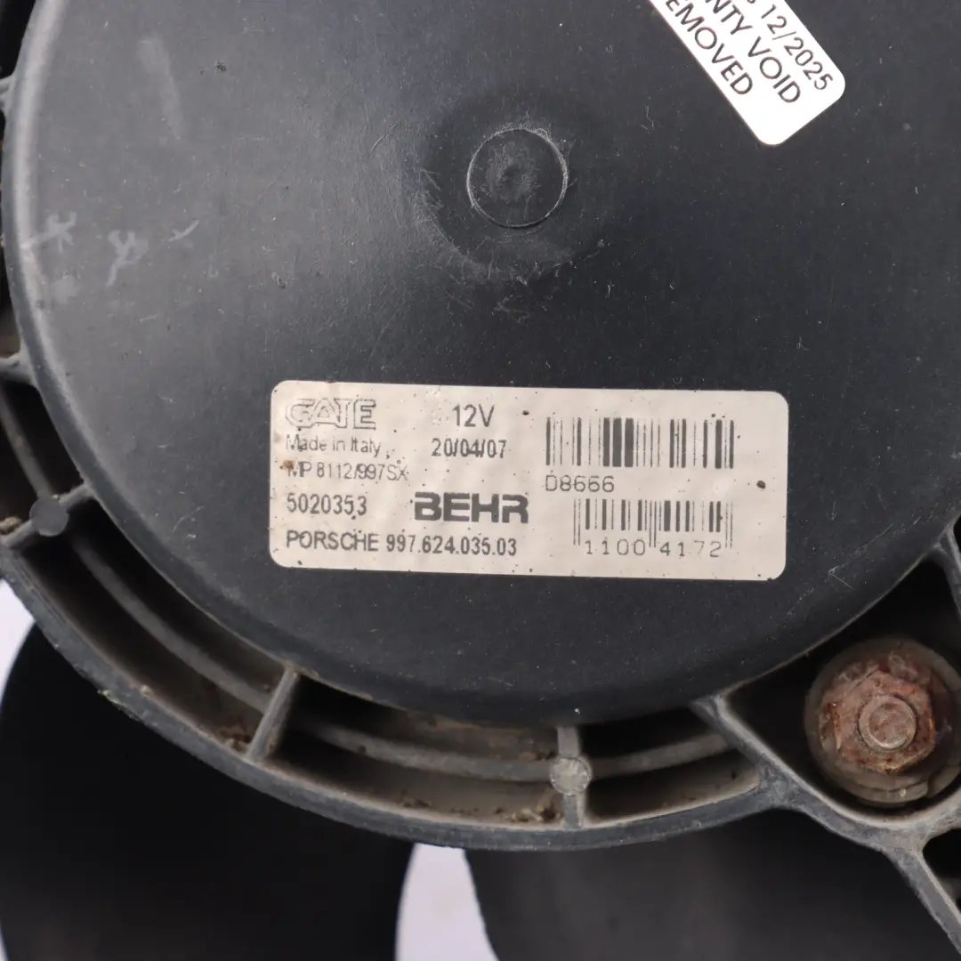 987C Elektrischer Kühlerlüfter Kühl Einheit für Porsche Cayman mit Teilenummer 99762403503 Porsche Cayman 987C Elektrischer Kühlerlüfter Kühl Einheit - SKU 99762403503-1 - Teilenummer 99762403503