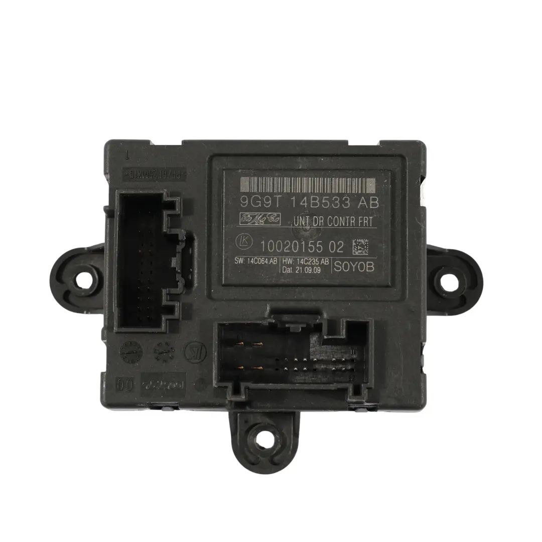 Ford Mondeo Mk4 Front Door Control Module Unit Driver's Side - SKU 9G9T-14B533-AB - Part number 9G9T-14B533-AB